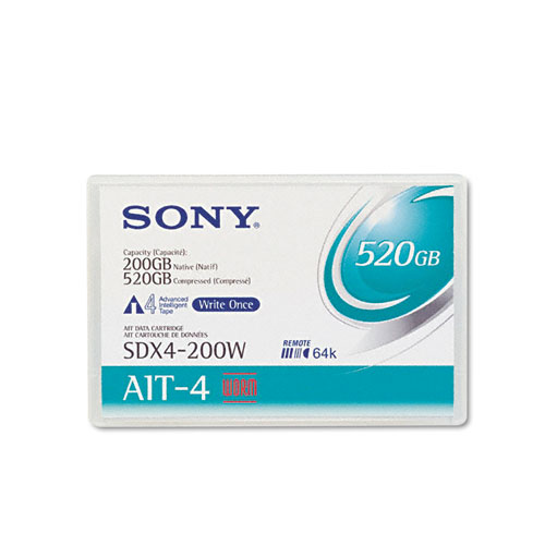 SDX4200C 8 mm AIT-4 Cartridge- Native/200GB Compressed Capacity