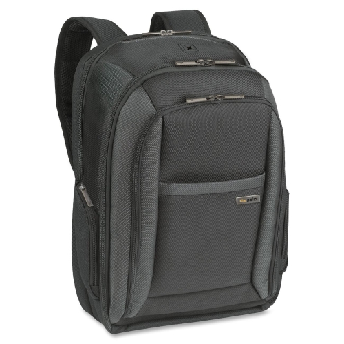 United States Luggage CLA7034 Sterling 16'' CheckFast Backpack, 13 3/4 x 6 1/2 x 17 3/4, Black
