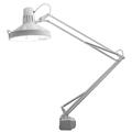 Luxo Corp L445WT Three-Way Incandescent/Fluorescent Clamp-On Lamp, 40'' Reach, White Luxo Corp L445WT Three-Way Incandescent/Fluorescent Clamp-On Lamp, 40'' Reach, White