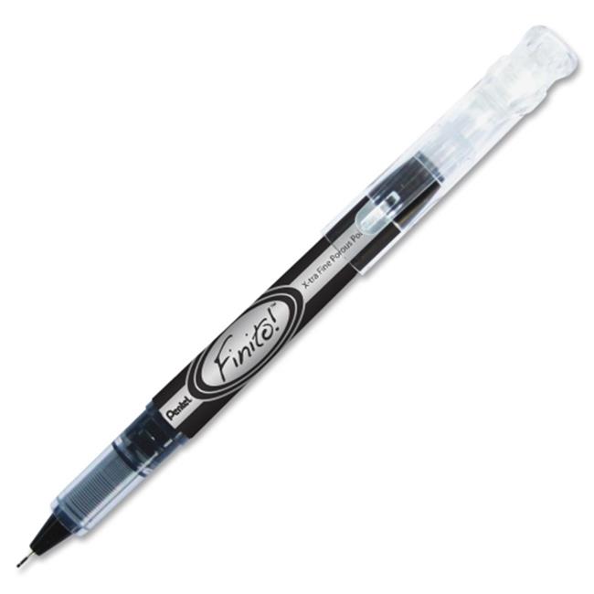 Pentel Of America SD98A Finito Porous Point Pen- 0.4 mm- Extra Fine- Black