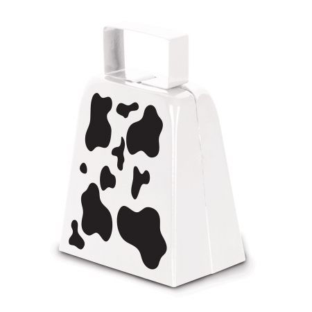 Picture of DDI 1907156 Cow Print Cowbell Case of 12
