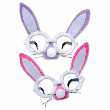 Picture of Beistle Company 40769 Plush Bunny Glasses - Pack of 12