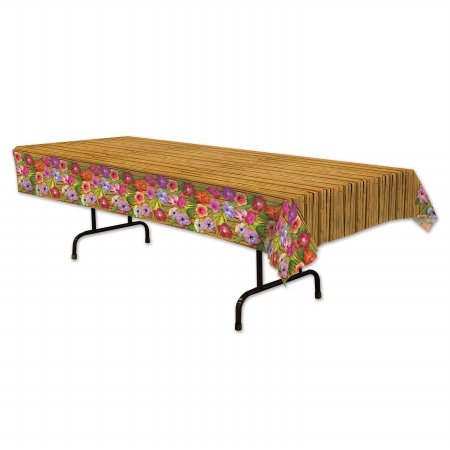 Picture of Beistle Company 57068 Luau Tablecover - Pack of 12