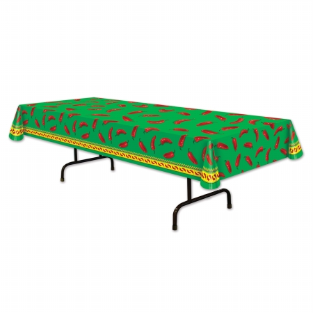 DDI 1906737 Chili Pepper Tablecover Case of 12