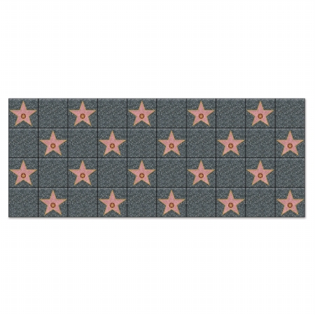Picture of Beistle Company 52129 Star Backdrop - Pack of 6