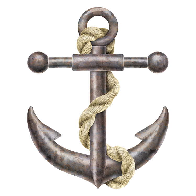 Picture of Beistle Company 54213 Jointed Anchor - Pack of 12