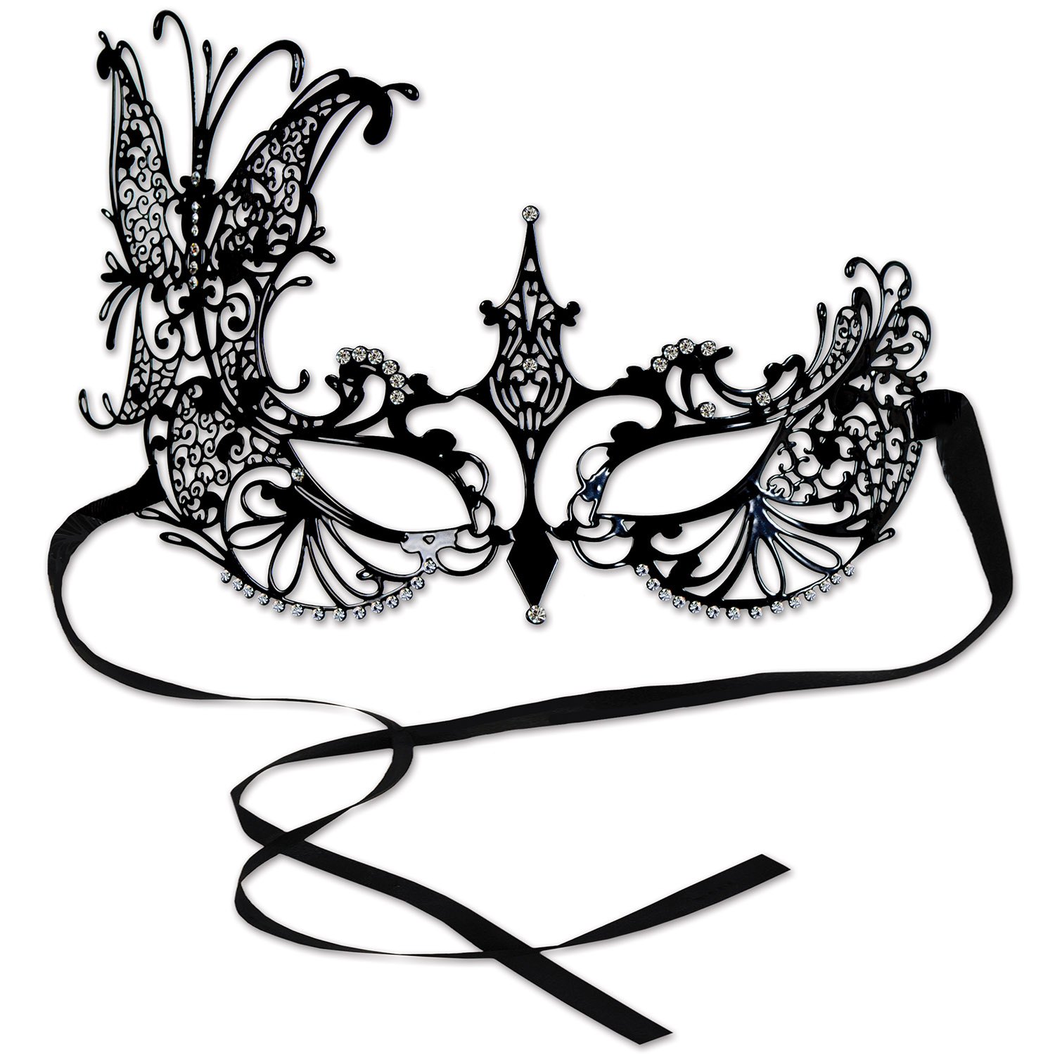 Picture of Beistle Company 54229 Metal Filigree Masquerade Mask - Pack of 6