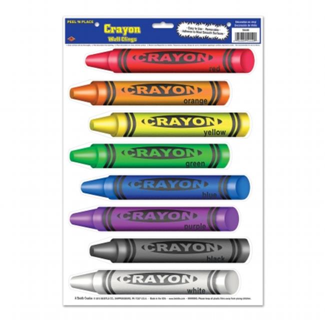 DDI 1906462 Crayons Peel 'N Place Case of 12