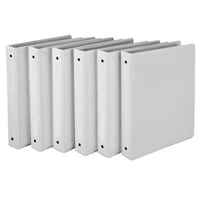 Picture of Samsill I08537Economy View Binder 1 in. Wht 6pk