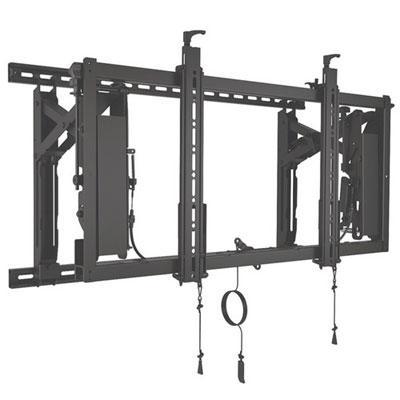 Videowalllandscape Mnt W Rails - Black