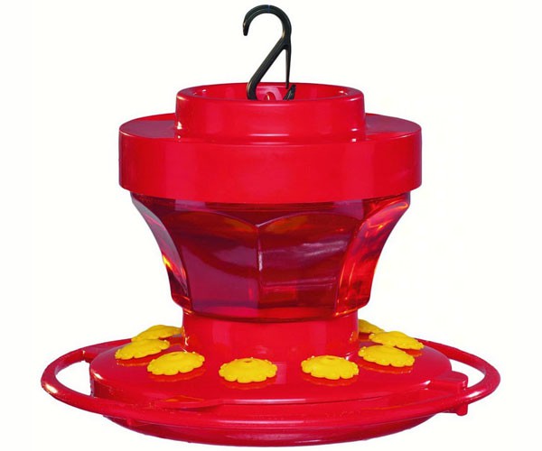Picture of First Nature FN3091 16 oz Hummingbird Flower Feeder