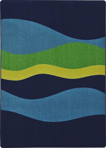 1858C-04 Flow Teen Area Rugs - 5 ft. 4 in. x 7 ft. 8 in. - Primary