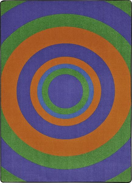 1859C-01 Fascinate Teen Area Rugs - 5 ft. 4 in. x 7 ft. 8 in. - Violet