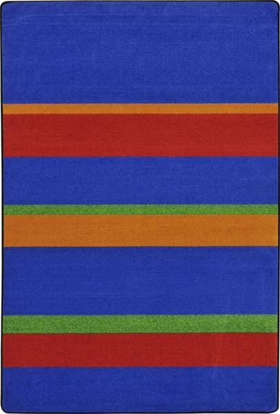 1860C-04 Straight and Narrow Teen Area Rugs - 5 ft. 4 in. x 7 ft. 8 in. - Primary