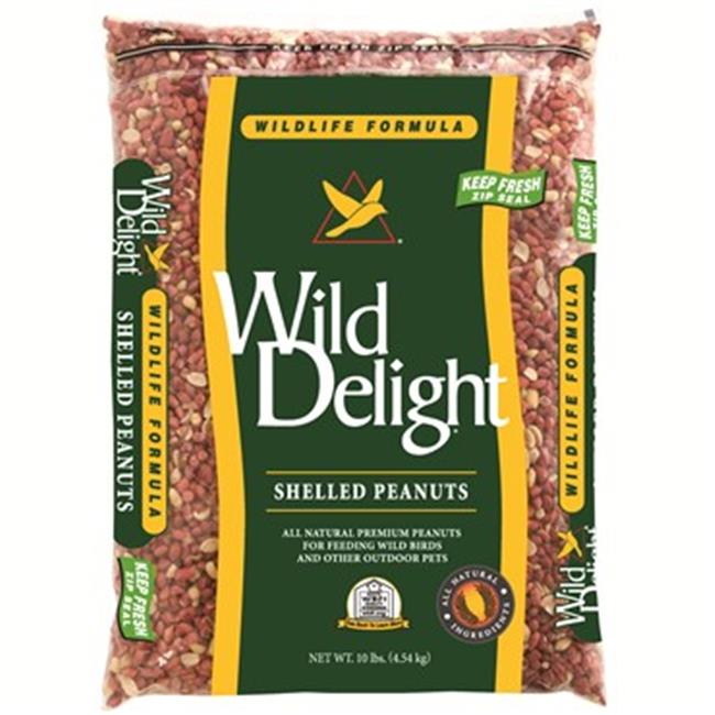 Wild Delight WD380050 Shelled Peanuts 10 lbs + Freight