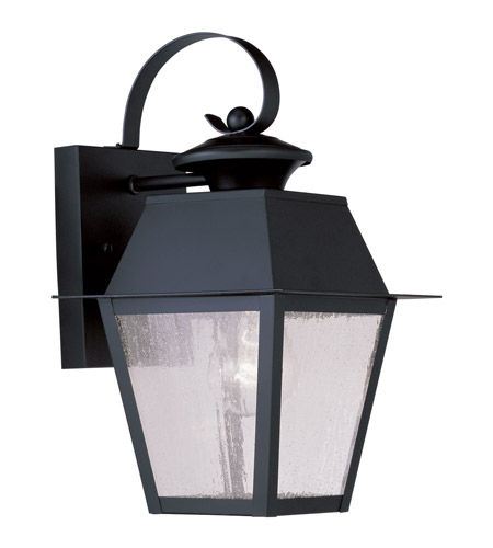Picture of Livex 2162-04 1 Light Outdoor Wall Lantern in Black