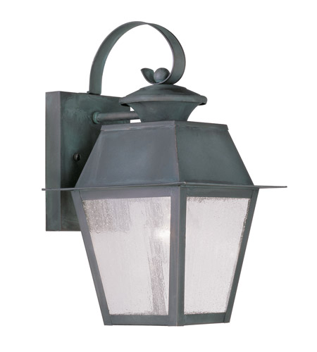 Picture of Livex 2162-61 1 Light Outdoor Wall Lantern in Charcoal