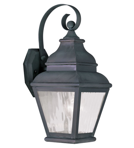 Picture of Livex 2601-61 1 Light Outdoor Wall Lantern in Charcoal