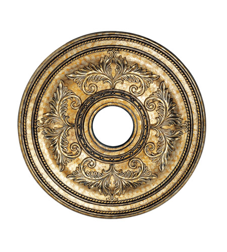 Picture of Livex 8200-65 Ceiling Medallion Accessory in Vintage Gold Leaf