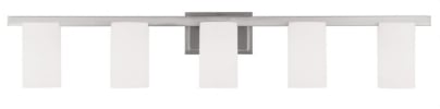 Picture of Livex 1335-91 5 Light Bath Light in Brushed Nickel