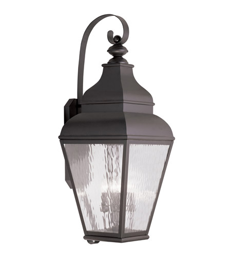 Picture of Livex 2607-07 4 Light Outdoor Wall Lantern in Bronze