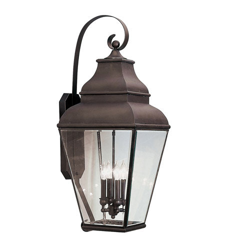 Picture of Livex 2596-07 4 Light Outdoor Wall Lantern in Bronze