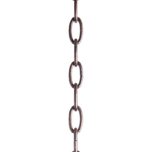 Standard Decorative Chain In Hand Painted Antique Silver Leaf