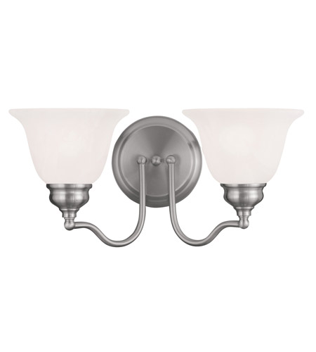 Picture of Livex 1352-91 2 Light Bath Light in Brushed Nickel
