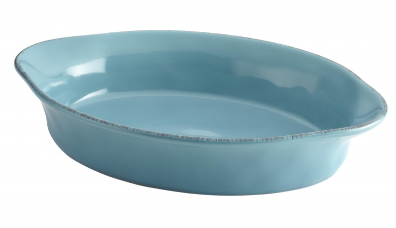 Picture of Rachael Ray 51363 51363 2qt - 1.9L open oval baker - blue