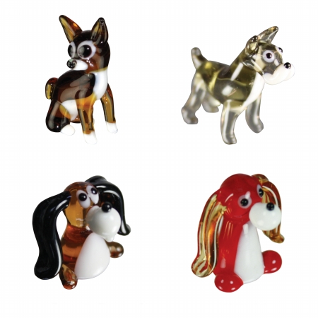 Picture of Brainstorm Products 35103 Looking Glass - Miniature 4-Pack - Chihuahua&#44;Schnauzer&#44;Beagle&#44; LongEar Dog