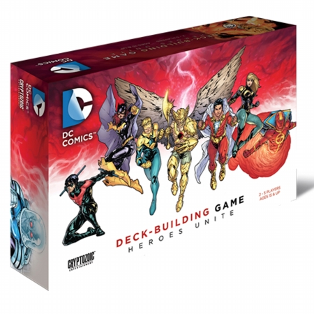 Picture of Cryptozoic 01552 Cryptozoic - Deck-Building Game Heroes Unite