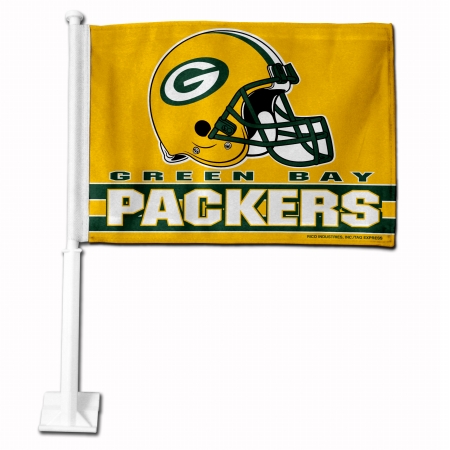 Picture of Rico Industries FG3301 NFL -  Rico Industries - Green Bay Packers - Car Flag