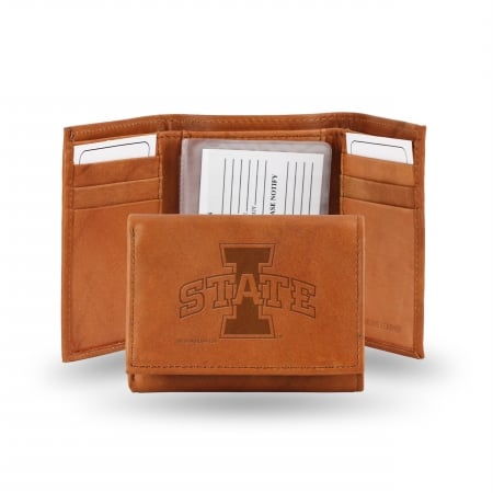 Picture of Rico Industries STR250201 Rico - NCAA Embossed Trifold Wallet, Iowa State Cyclones