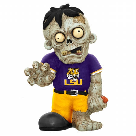 Picture of Forever Collectibles ZMBNC13TMLSU NCAA - Forever Collectibles Resin Zombie Figurine- Louisiana State University Tigers - LSU
