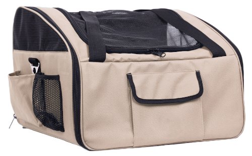 Picture of Pet Life LLC 2CSKH Ultra-Lock&apos; Collapsible Safety Travel Wire Folding Pet Car Seat Carrier