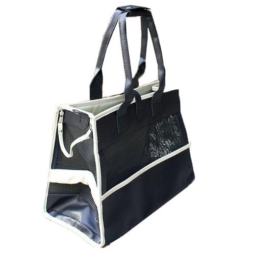 Picture of Pet Life LLC B18BKPMD Posh Paw&apos; Pet Carrier