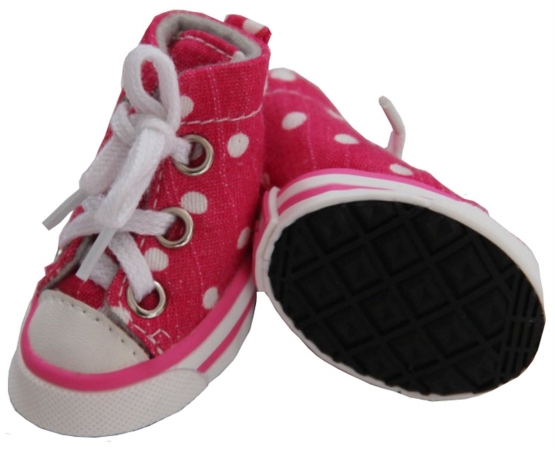 Picture of Pet Life LLC F23PKSM Extreme-Skater Canvas Casual Grip Pet Sneaker Shoes - Set Of 4