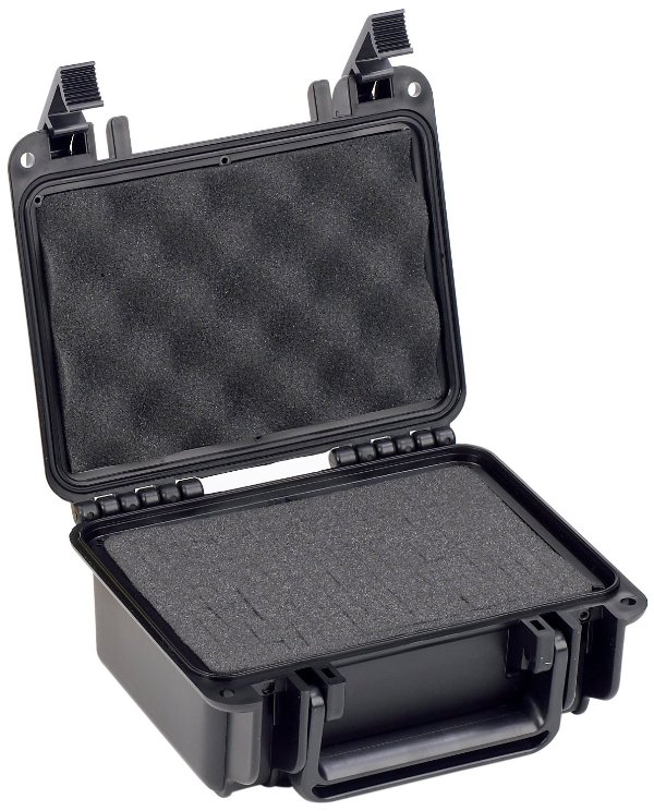 120 Case with Foam- Black