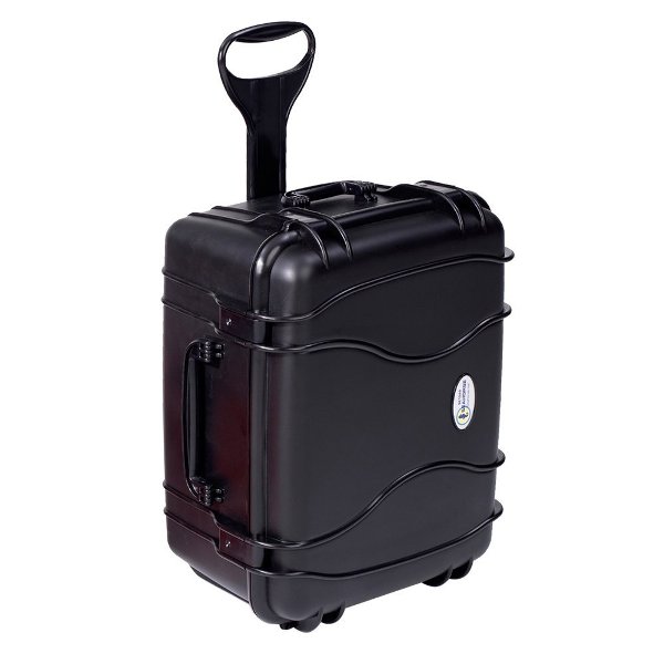 1220 Large Wheeled Case- Black