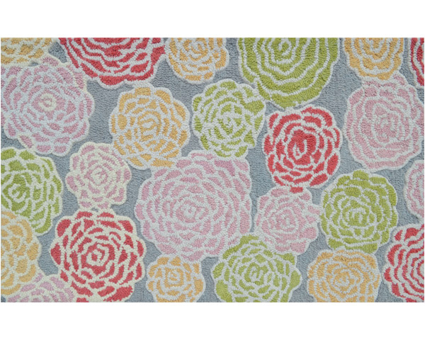 Picture of THE RUG MARKET16488B Multi Rose Rug
