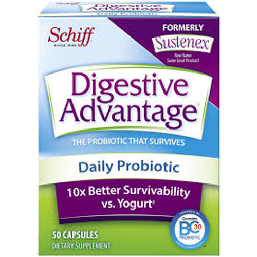 Picture of Schiff Vitamins 1512938 Schiff Vitamins Digestive Advantage - Daily Probiotic - 50 Capsules