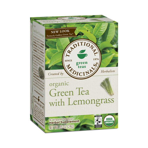 Picture of Traditional Medicinals 669457 Traditional Medicinals Organic Golden Green Tea - 16 Bags