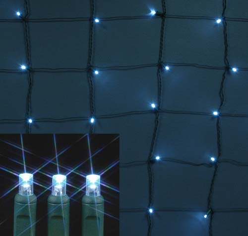 4 x 6 LED Pure White Twinkle Net Light