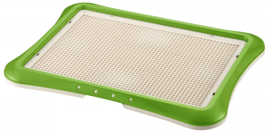 Picture of Richell 94554 PAW TRAX Mesh Training Tray Green