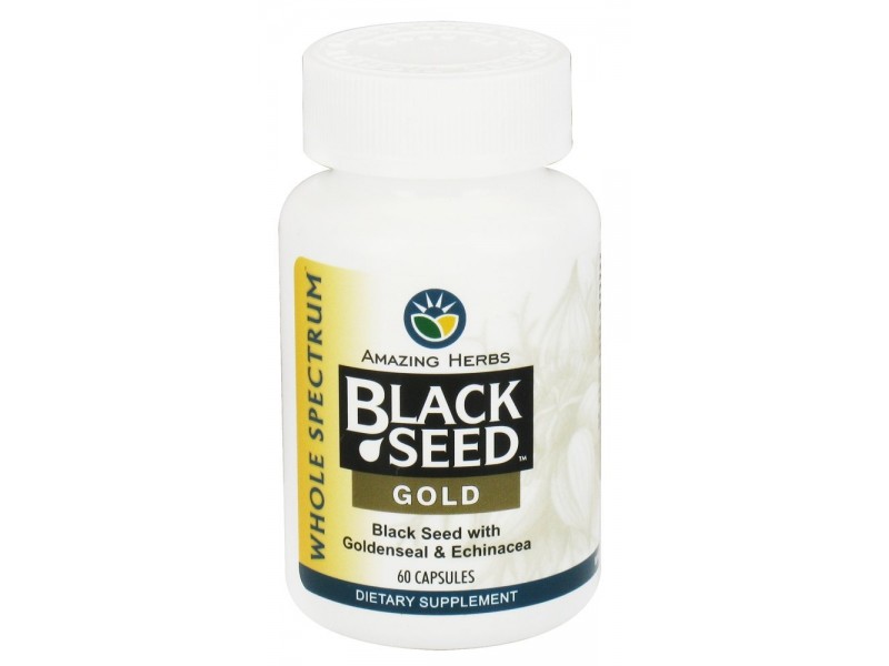 Picture of Black Seed 1383579 Black Seed Gold - 60 Capsules