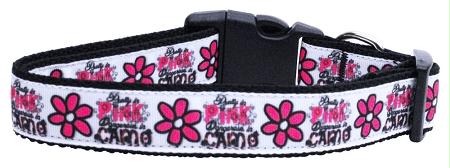 Picture of Mirage Pet Products 125-049 MD Dangerous in Camo Nylon Ribbon Dog Collars Medium