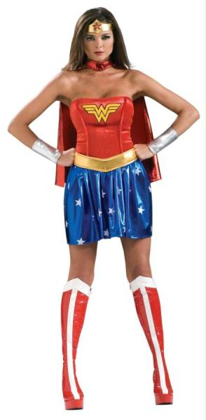 Picture of Morris Costumes RU888439LG Wonder Woman Adult Large 10-14