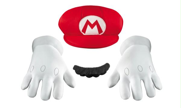 Picture of Morris Costumes DG73790 Mario Accessory Kit Adult