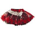 Morris Costumes XS12478 Mh Petticoat Red Blk Dots Whit Morris Costumes XS12478 Mh Petticoat Red Blk Dots Whit