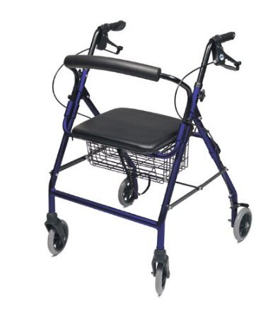 Picture of LUMEX &apos;&apos;RJ4318B&apos;&apos; Walkabout Wide Four-Wheel Rollator